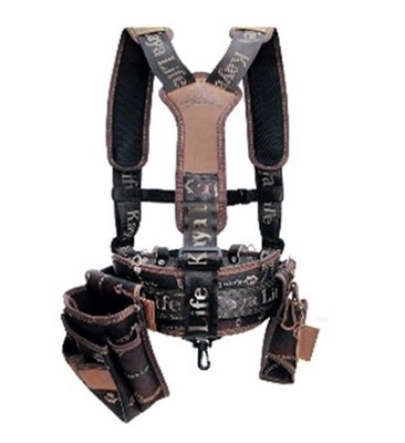 leather tool belt suspenders