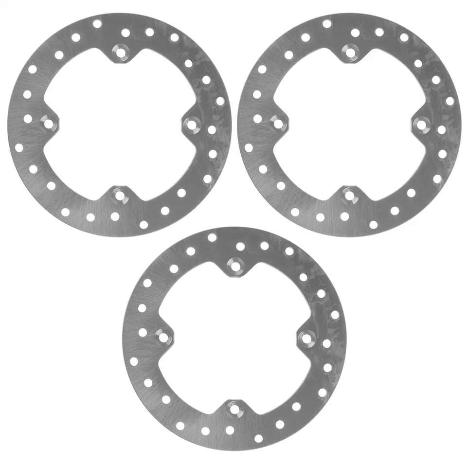 3x Rotor de disco de freno delantero/trasero NUEVO para CanAm Outlander MAX 570 4x4 DPS 2017-2022 Foto 3 de 4