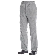 Chef Code Cargo Pants with Elastic Waist, Drawstring and Zipper Cargo Pants, XL