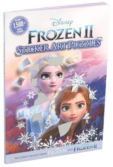 デズニーコレクション Sticker Art Puzzles: Disney Frozen 2 Sticker Art Puzzles