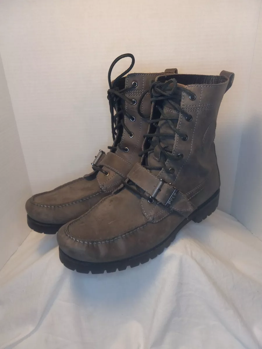 Polo shop combat boots