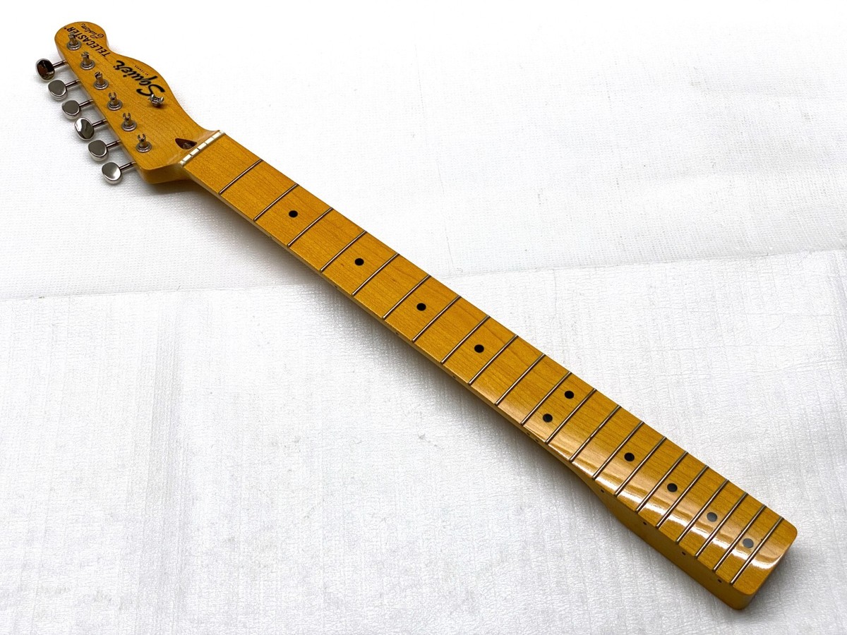 ギター Vintage Vibe Guitars Telecaster Neck PU Genuine Fender Squier TELECASTER NECK w/KEYS Maple Classic