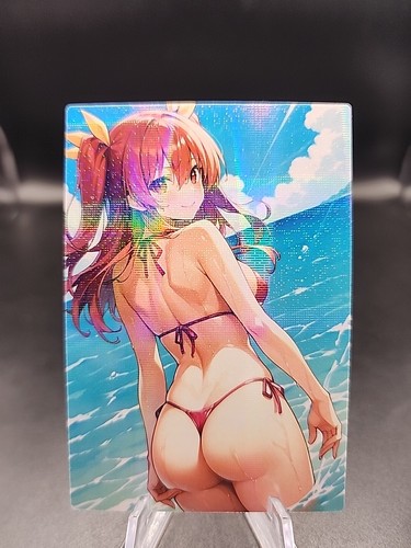 Stella Vermillion Anime Waifu Card Doujin ACG Goddess Holo