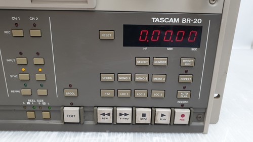 TASCAM BR-20, 2 TRACK RECORDER/REPRODUCER TEAC CORPORATION - Picture 2 of 19