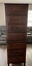 Vintage Lingerie Chest w/7 Drawers Made In USA