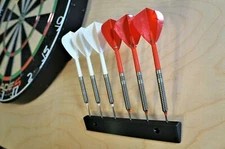 Dart Holder | Wall Mounted | Steel and Soft tip darts | Black