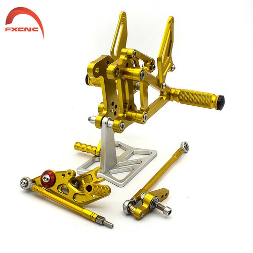 CNC Rearsets Footpegs Pedal For MV Agusta F3 675 EAS Brutale 2012-2015 2016 2017