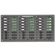 Blue Sea Boat Power Distribution Panel 8165 | 230V AC 24 Position