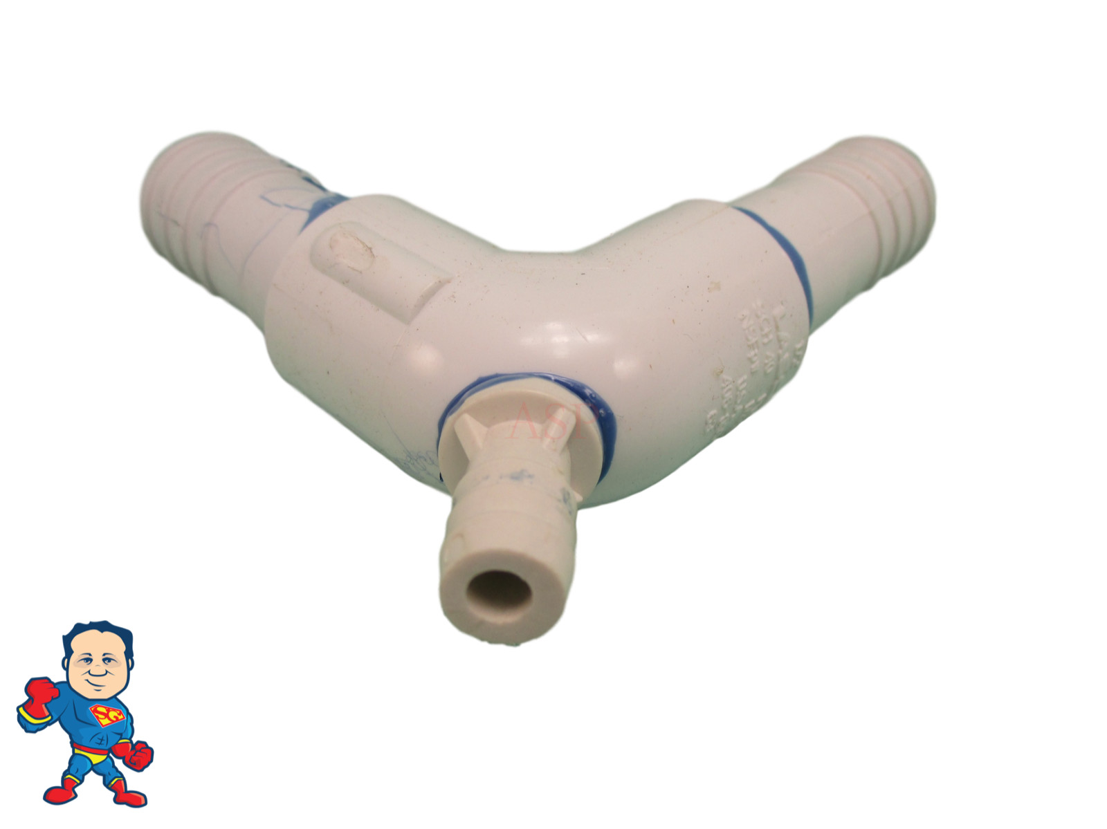 Circulation Pump Fitting Watkins Hotspring 3/4" bar x 3/4" Barb 3/8" Barb Kit