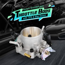 Throttle Body 70mm W Tps Map Sensor For Honda Civic Integra Bdfh B18c B16a