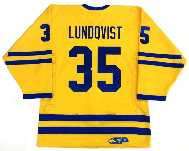 Henrik lundqvist sweden clearance jersey