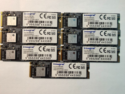 Restposten 7 x 256GB NVME Integral