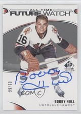 2020 Upper Deck SP Signature Edition Legends 99/99 Bobby Hull #433 Auto HOF 0c3