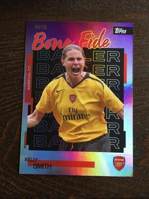 2025-26 Topps Arsenal Kelly Smith Legends England Purple 44/75