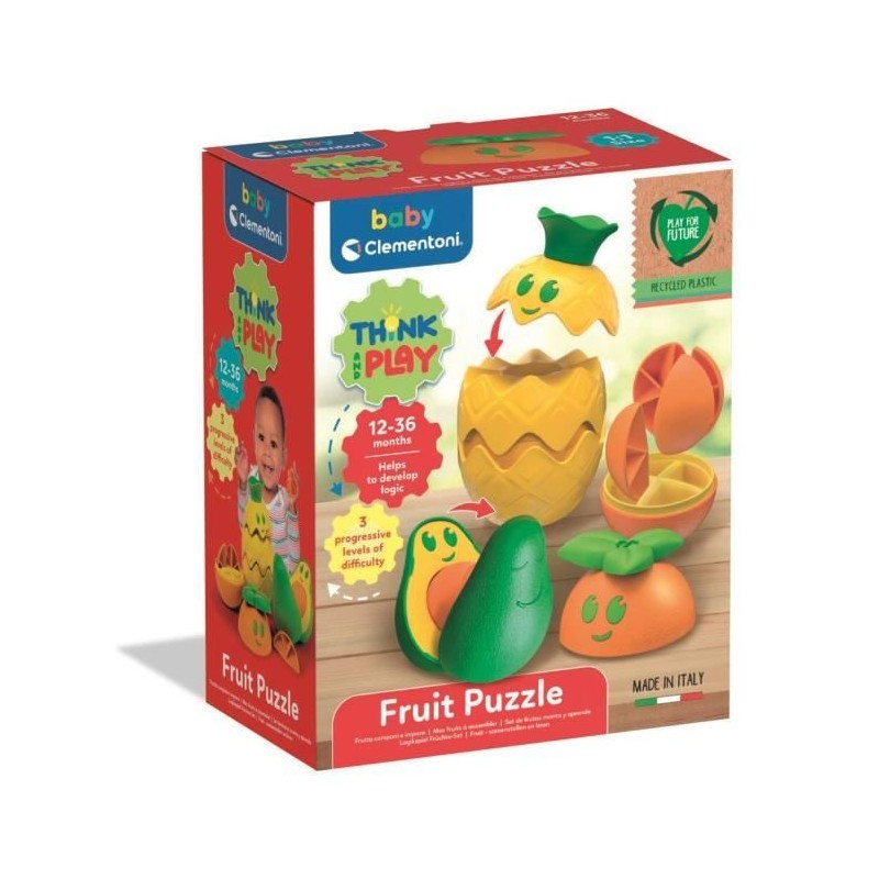 Mes fruits à assembler : la solution ludique contre la frustration des puzzles de bébé