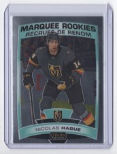2019-20 O-Pee-Chee Platinum Marquee Rookies Nicolas Hague Rookie Vegas Golden