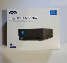 LaCie 4TB 1big Dock SSD PRO - Thunderbolt USB...