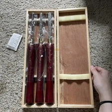 LATHE TOOLS - set of 3 Benjamin Best full size beading cutting lathe tools with