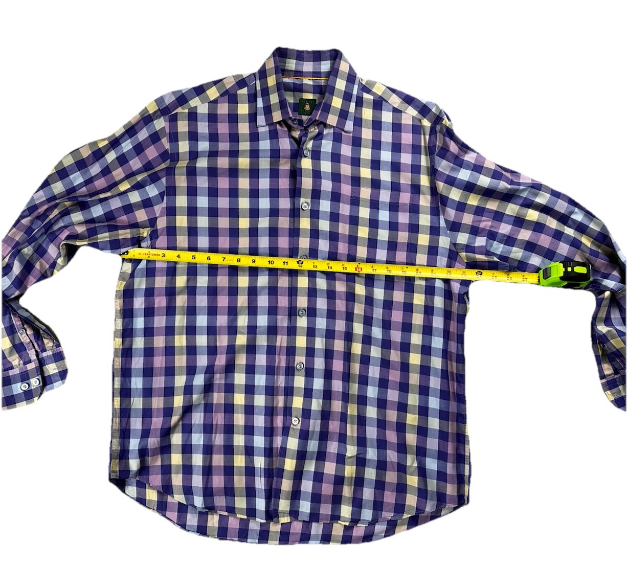 Robert Talbott Classic Button 100% Cotton Size La… - image 11