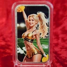 Bullion Baddies 1 oz Silver Bar w/ COA - Football Touchdown Taylor