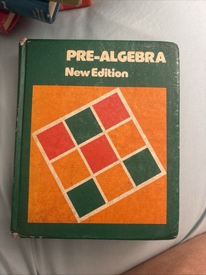 Pre-Algebra New Edition By Houghton Mifflin