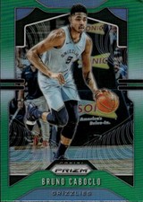 2019-20 Panini Prizm Bruno Caboclo #143 Prizms Green Memphis Grizzlies 34A