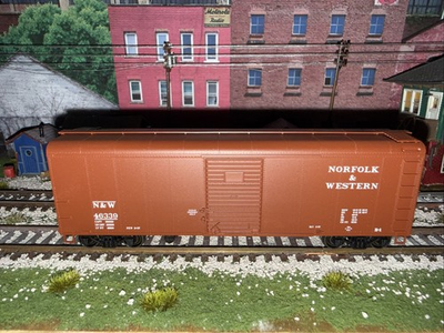 #ad #ad Bowser HO Norfolk amp; westernX31 Box Car Ready To Run #46339 $15.99
