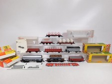 Fleischmann H0 DC Konvolut Güterwagen KUPPLUNGEN ABGEÄNDERT DB EKU etc #DO523-3