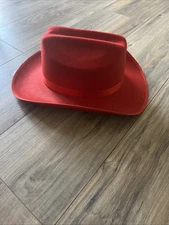 Rhode Island Novelty Red Cowboy Hat