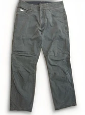Kuhl M’s Revolvr Vtg Patina Pants Mens 32x30 Black Wash Warm Hiking Outdoors