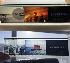 2x The Odyssey IMAX 70mm Filmstrip Weekend 1  2 - SHIPS FREE