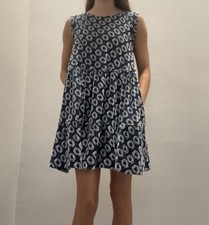 Maeve Anthropologie Navy Blue Dress Size Extra Small Women's Sleeveless Pockets