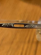 Vintage Marchon Tr s Jolie Rue Frames Only  Gold Floral Oval  Retro 90s - Y2K