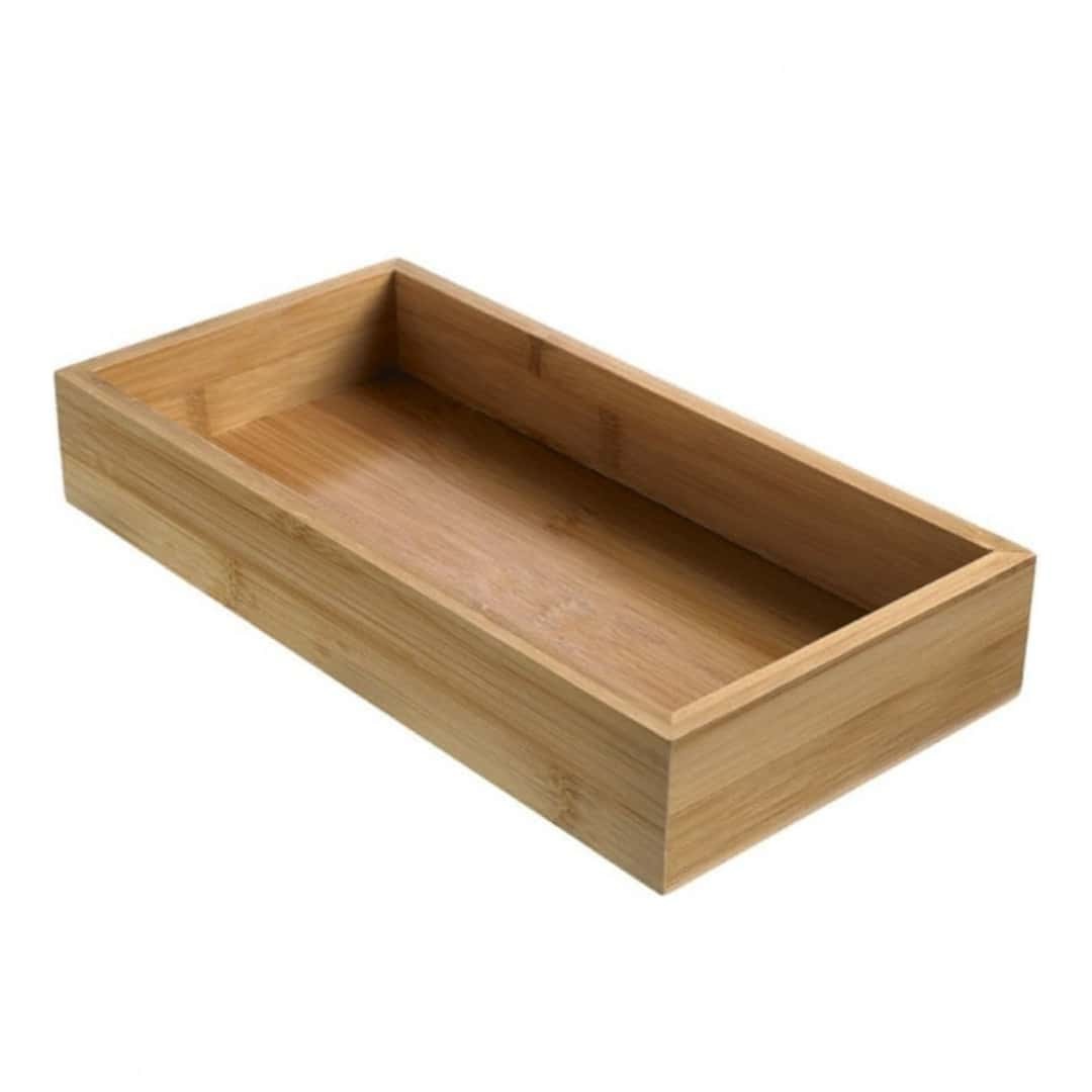 Rectangular Asia Buffet Container in Bamboo 15.3x30.6 cm Leone | Hotel B&B