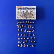Matchbox 1/76 Toy Soldiers Boxed Japanese Infantry Complete