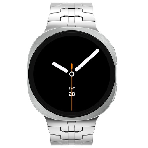 Per Samsung Watch 8 Classic 46mm/8 40/44mm Cinturino Metallo Titanio Ricambio - Foto 9 di 29