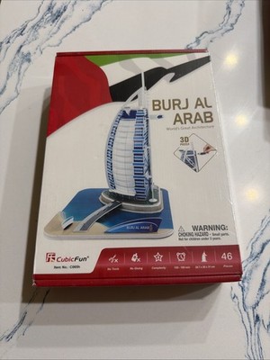 CubicFun MC101H Burj Al Arab 3D Puzzle-NEW