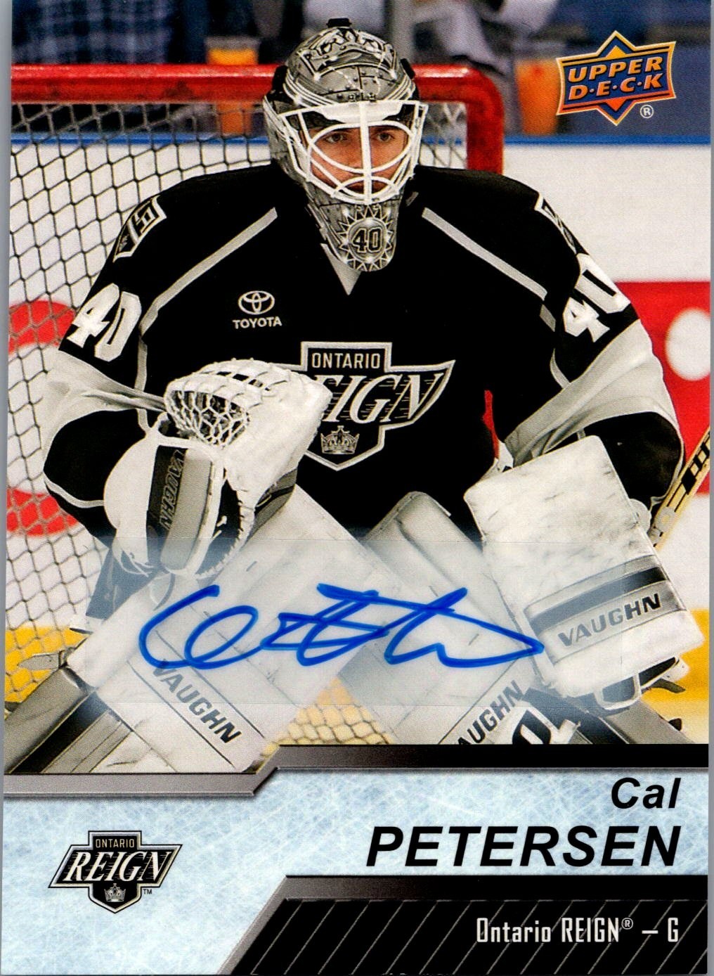 2018-19 Upper Deck AHL - Cal Petersen #118 Autographs (AU, RC)