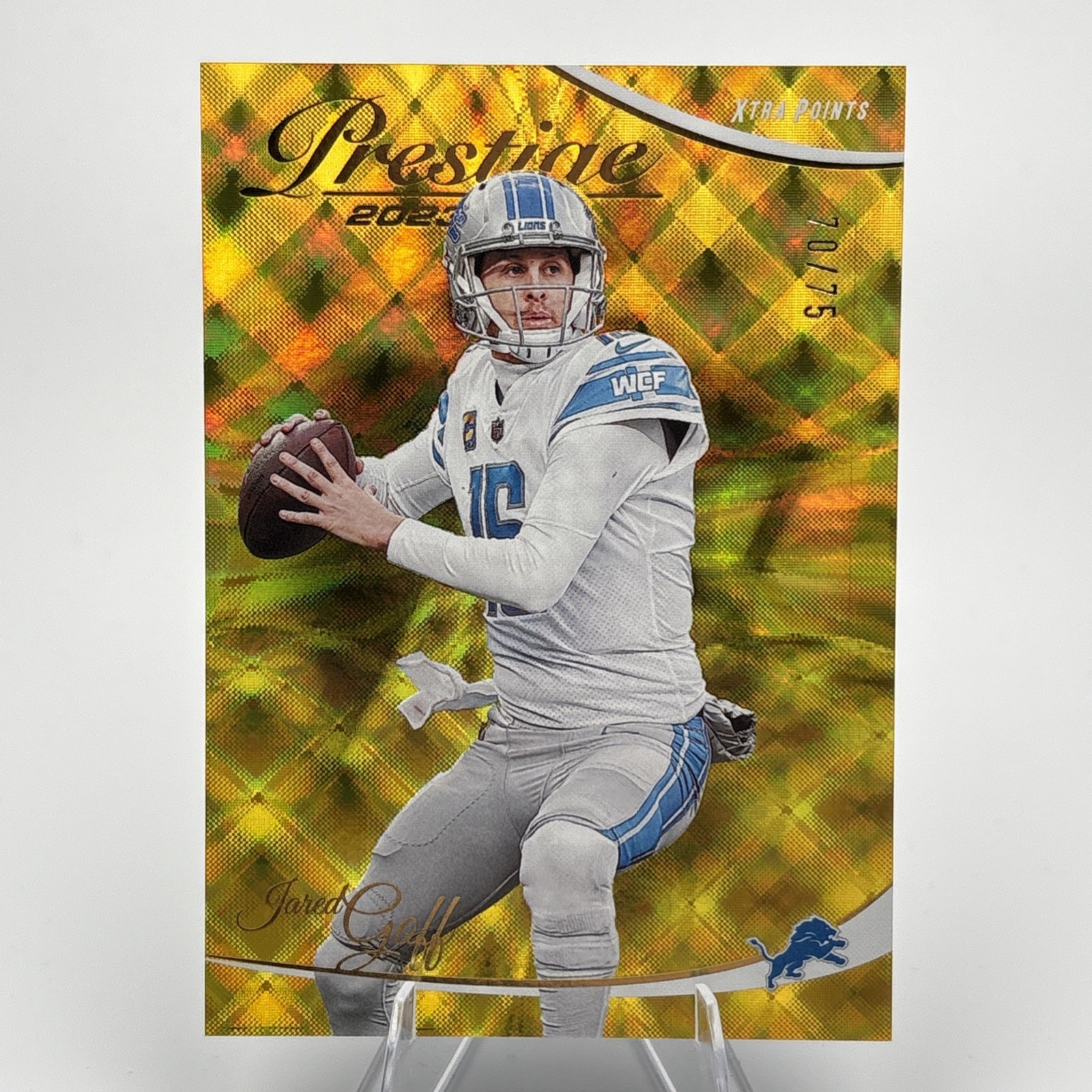 2023 Panini Prestige - Jared Goff #103 Xtra Points Gold /75
