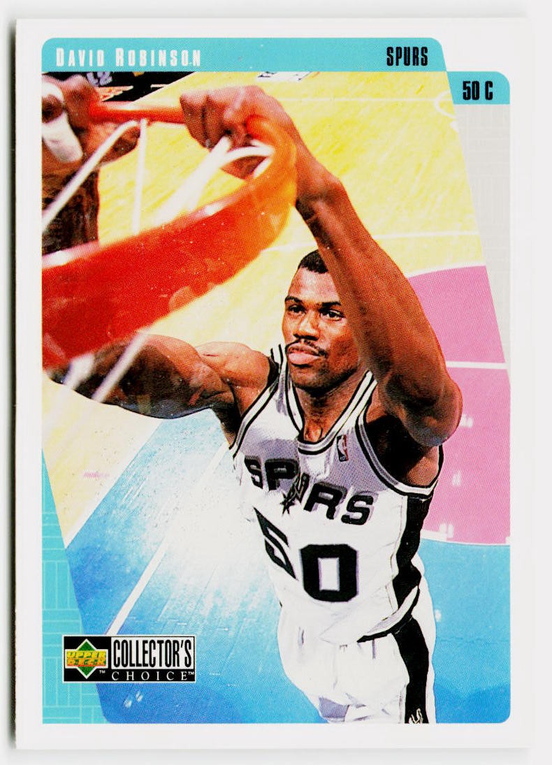 David Robinson 1997-98 Collector's Choice #325 San Antonio Spurs