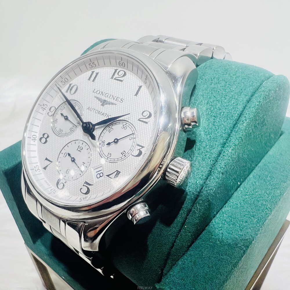 Longines Automatic Master Collection Chrono Steel… - image 3