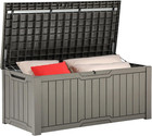 Yitahome 120 Gallon Outdoor Storage Deck Box, Large Resin Patio Storage for Outd