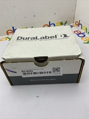 Duralabel 2'' x 140'  3.0 mil Vinyl Labeling Tape Medium Gray Premium 82-3031