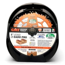 CMT 230.012.08 Dado Pro Set, 8-Inch x 12 Teeth FTG+ATB Grind with 5/8-Inch Bore