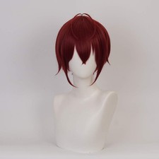 Twisted Wonderland Cosplay Riddle Rosehearts Wig, Twisted Wonderland Style, Hal