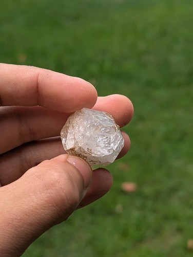 Natural Herkimer Diamond Crystal Shard 37.5mm X 28.5mm 23.7gr - Picture 3 of 9