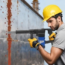 Rust Removal Tool, Electric Needle Scaler, Pistol Grip Needle Scaler