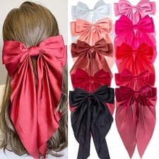 10 PCS Hair Bows,Big Bows for Girls and Womens,Hair Bows for Womens,Hair Ribb...