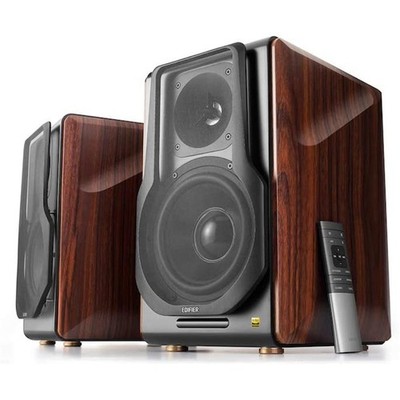 Edifier S3000Pro Audiophile Aktivlautsprecher mit Bluetooth 5.0 USB-Audio Holz