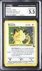Meowth 10 Tcg Game Boy Game Black Star Promos Pokemon CGC 5.5